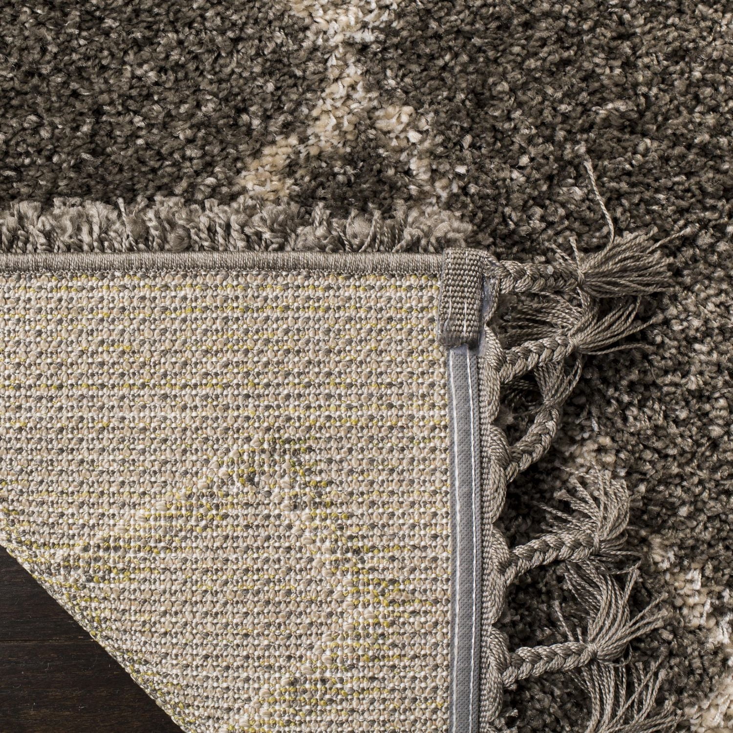 Safavieh Moroccan Fringe Lavern Geometric Shag Area Rug