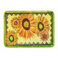 thumbnail image 1 of Carolines Treasures 8060RUG Fleur Tournesol Machine Lavable Mémoire Mousse Tapis, 1 of 1