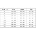 thumbnail image 5 of HAWEE Womens One Piece Swimsuit Tummy Control Swimwear Striped Bathing Suits Monokinis S-5XL, 5 of 5