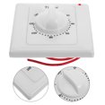 thumbnail image 4 of Miangastore Timer Switch for Lights Indoor Light Timer Mechanical Electric Timer Switch Countdown Timer Wall Timer Switch Light Timer Switch Electrical Outlet Timer, 4 of 8