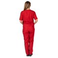 thumbnail image 2 of Tralilbee Women's Nursing Uniform Scrub Set – 2 Pockets (V-Neck with Cargo Pant), 2 of 4