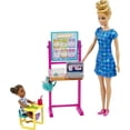 thumbnail image 3 of Barbie Poupée Enseignante (blonde), poupée Tout-petit (brunette), 3 of 6