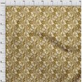 thumbnail image 4 of oneOone Rayon Dark Olive Green Fabric Abstract Sewing Material Print Fabric By The Yard 56 Inch Wide, 4 of 5