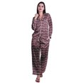 thumbnail image 1 of Moomaya Short de Pyjama avec Poches pour Femmes Pyjama Imprimé Nuisette, 1 of 6