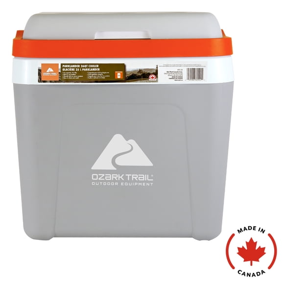 Glacière Ozark Trail 26QT, glacière rigide portable de 25 L, capacité de 32 canettes