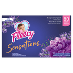 Fleecy Sensations Dryer Sheets, Lavender Scent, 80 Sheets