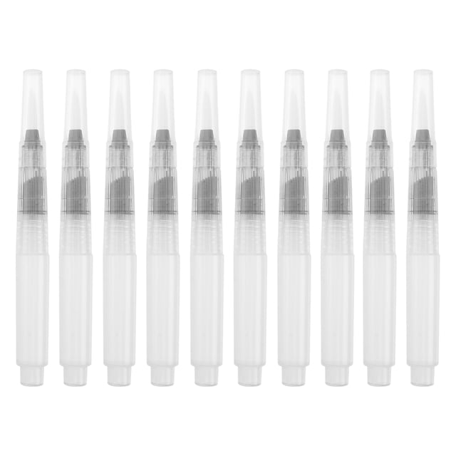 MIANGASTORE 10pcs Watercolor Brush Pens, Artist Grade Watercolor for Water Color Painting, Lettering ( Large Pointed Pens )