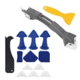 thumbnail image 3 of Nozzle Caulking Finisher Tools Plastic Glass Glue Scraper Sealing Grouting Caulk Nozzles Kit, 3 of 7