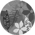 thumbnail image 1 of Ahgly Company Tapis d'Intérieur Lavable en Machine Carré Gris Foncé, 3 Pieds Carré, 1 of 7