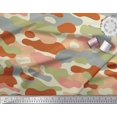 thumbnail image 3 of Soimoi polyester Crepe Fabric Two Tone With Grey Camouflage Print Sewing Fabric Yard 42 Inch Wide, 3 of 3