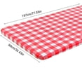 thumbnail image 3 of Nappe d'Extérieur à Bande Élastique, Housse en Caoutchouc, Motif à Carreaux, Extensible pour Camping, Banquets et Fêtes, 3 of 7