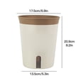 thumbnail image 2 of Self Watering Flower Pot Plastic Planter Flowerpot For All House Plants Garden Tool Lazy Flowers Container, 2 of 5