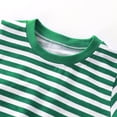 thumbnail image 5 of WRKEKC T-Shirts pour Garçons, Hauts d'Été pour Garçons, T-Shirts de Sport à Manches Courtes Décontractés d'Été pour Enfants à Col Rond à Rayures Imprimées, 5 of 5