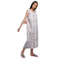 thumbnail image 2 of Moomaya Chemise de Nuit à Manches pour Femmes, Imprimée, en Coton, 2 of 5