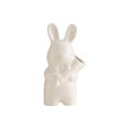 thumbnail image 2 of Uscallm 2Pcs Easter Bunny Ceramic Vase Handheld Floral Arrangement Home Decor Spring Table Centerpiece Animal Art Sculpture Gift, 2 of 9