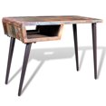 thumbnail image 2 of Reclaimed Wood Desk with Iron Legs, 2 of 4