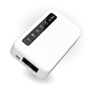 GL.iNet GL-XE300 (Puli) 4G LTE Industrielle IoT Passerelle, T-Mobile seulement, Routeur/Point d'accès/Extendeur/SDR, OpenWrt, 5000mAh Batterie, OpenVPN, Télécommande SSH, WPA3, IPv6 (EC25-AF), pour l'Amérique du Nord seulement