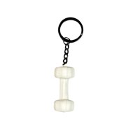 Liyamei Dumbbell Hanging Rubber Ornament Universal Fit For Home Gym Wall Decoration Durable Workout Themed Accessory