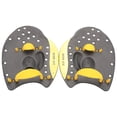 thumbnail image 3 of Pagaies de Natation d'Entraînement, Pagaies de Natation avec Sangles Réglables, Pagaies de Natation pour Adultes et Enfants, Accessoires de Natation Professionnels, Jaune m, 3 of 8