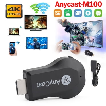 True 4K M100 TV Stick HDM WiFi Wireless Dongle Receiver TV Streamer