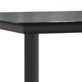 thumbnail image 3 of vidaXL 7 Piece Garden Dining Set Black Steel and Textilene, 3 of 5