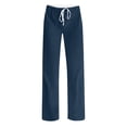 thumbnail image 4 of ohmzyzo Womens Summer Fashion Solid Casual Elastic Waist Drawstring Long Pants, 4 of 5