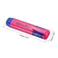 thumbnail image 2 of Unique Bargains Highlighter, Broad Point, Pink, 4 Pack, 2 of 6