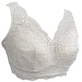 thumbnail image 3 of BIMEI Women's Mastectomy Pockets Wireless Post-Surgery Plus Size Full Coverage Everyday Bra 2461,Beige,42C, 3 of 5