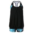 thumbnail image 3 of Birdeem Women Conservative Print Strappy Back Set Two Piece Swimsuits Swimdress, 3 of 8