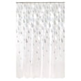 thumbnail image 1 of Rideau de douche en PEVA imperméable Raindrops Mainstays, 178 x 183 cm, bleu, 1 of 6
