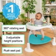thumbnail image 2 of Ingenuity Spring & Sprout 2-in-1 Activity Jumper & Table - First Forest, 2 of 9