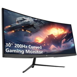 Z-Edge 30 de pouce 144Hz/200Hz Moniteur de jeu courbé 1080P Moniteur informatique UG30 21:9 Ultra Large 1500R/1ms MPRT Sans cadre/minute PC Surveiller avec HDMI/DP Afficher le port Freesync Compatible VESA