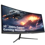 Z-Edge 30 de pouce 144Hz/200Hz Moniteur de jeu courbé 1080P Moniteur informatique UG30 21:9 Ultra Large 1500R/1ms MPRT Sans cadre/minute PC Surveiller avec HDMI/DP Afficher le port Freesync Compatible VESA