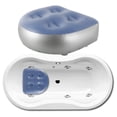 thumbnail image 3 of Cushion Seat Pad for Spa and Hot Tub – Portable Inflatable Massage Cushion with Suction Cup Back Support for Adults Bath Spa Pad Soft Comfort Easy-Inflate Durable Accessory, 3 of 6