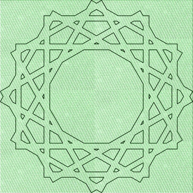 Ahgly Company Tapis d'Intérieur Lavable à la Machine, Carré, Transitionnel, Vert Menthe, Tapis de Zone, 8 Pieds Carré