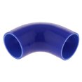 thumbnail image 2 of Miulika 4 Inch Silicone 90 Degree Elbow Pipe Intercooler Hose Coupler - Blue, 2 of 7