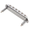 thumbnail image 2 of Ponts de Guitares Queue-de-Pie, Pont de Guitare Électrique Réglage Facile pour Jazzmaster Argent, 2 of 8