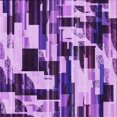 thumbnail image 1 of Ahgly Tapis d'Intérieur Lavable en Machine Carré Violet Transitionnel, 7 Pieds Carré, 1 of 7