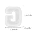 thumbnail image 1 of CEHVOM Alphabet Cake Baking Mould English Letter Silicone Mold 3D Alphabet Letter, 1 of 2