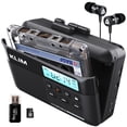 thumbnail image 1 of KLIM K7 Lecteur de Cassette + Convertisseur Cassette vers MP3 + Lecteur de Cassette Portable + Baladeur Lecteur de Cassette + Microphone et Haut-Parleur Intégrés + Rechargeable, 1 of 7