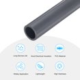 thumbnail image 3 of Unique Bargains PVC Rigid Round Pipe 16.6mm ID 22mm OD 9" Length Light Grey High Impact for Water Pipe, Crafts, Cable Sleeves 2pcs, 3 of 6