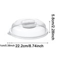 thumbnail image 2 of Microwave Cover For Food Microwave Splatter Cover Sandwich Bags Zipper Christmas Fridge Fruit Storage Containers Collapsible Container Freezer Bags Snack Food Storage Containers Cereal And Dry Food, 2 of 3
