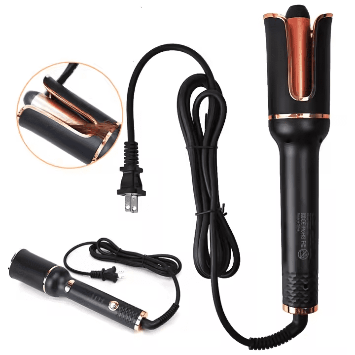 2025 latest Automatic Curling Wand - Electric Rotating Curling Iron for Medium to Long Hair