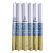 31x71IN Waterproof White Shower Curtain Liner Boho Farmhouse Shower Curtains Bathroom Curtains Bathtub Home Decor Machine Washable for Bathroom, Tub and Shower, Home Decor Accessories