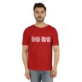thumbnail image 1 of Inkmeso T-shirt Graphique Imprimé « Dad Man » pour Homme en Jersey de Coton à Col Rond pour Papa, 1 of 7