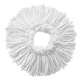 thumbnail image 1 of Deluxe Spin Mop Heads Microfiber Refill 85g White For Deluxe Spin Mop Bucket System, 1 of 4