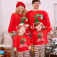 thumbnail image 2 of Pyjamas de Famille Correspondant à Noël Pjs Bande Dessinée Ensemble de Vêtements de Nuit Ensemble, 2 of 7