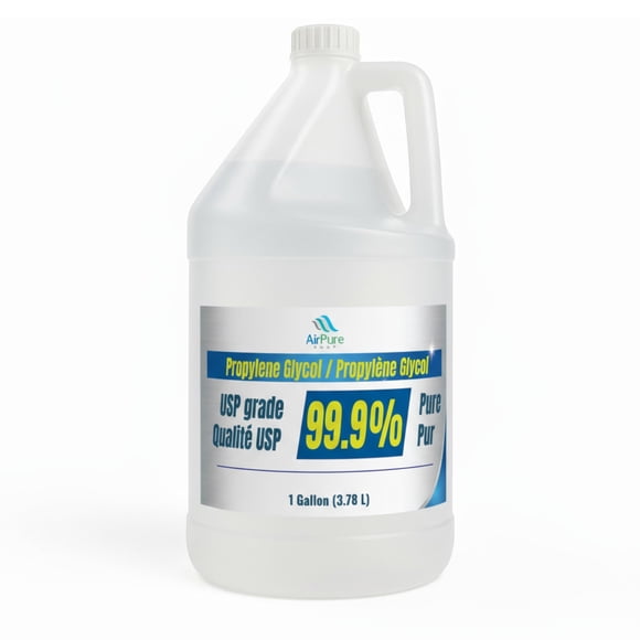 APS Propylèneglycol USP Qualité Alimentaire et Pharmaceutique Pureté la Plus Élevée, Solution de Transfert Thermique, Humectant, Bricolage, Stabilisateur, Cosmétiques - (1 Gallon/3,78 L)