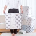 thumbnail image 4 of Home Textile Storage Foldable Organizer Bag for Clothes Blankets Quilts and Sweaters - Durable Portable Closet Pouches for Easy Decluttering, 4 of 4