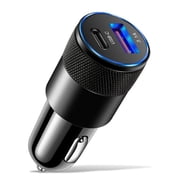 Fast Car Charger Adapters USB QC3.0 Type-C Quick Charging Best Lighter T7I5